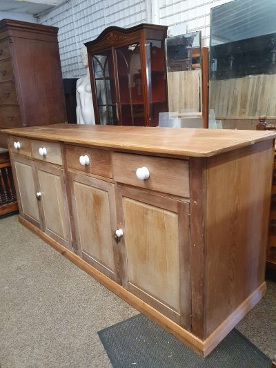 Large Antique Pine Dresser