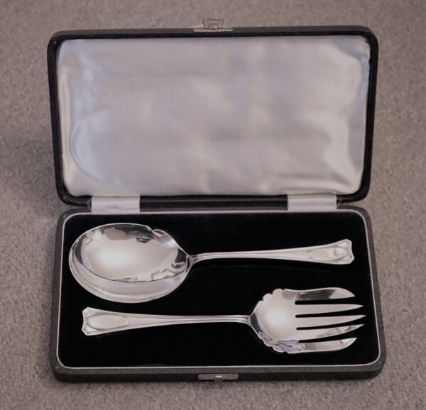 SALE - A Vintage Boxed 'ASHBERRY' Spoon & Fork Fruit Set / Ideal Gift / Present