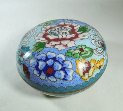 Chinese Cloisonne Trinket Box