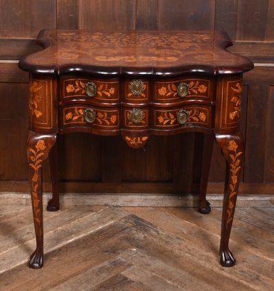 Mahogany Dutch Marquetry Lowboy SAI3720