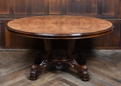 Victorian Walnut Snap-top Table SAI3730