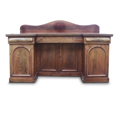 Mid-Victorian Scottish Four Door Mahogany Sideboard