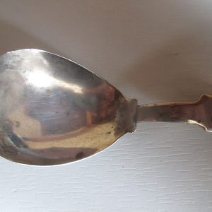 SILVER CADDY SPOON  1806 Caddy Spoon Antique Silver