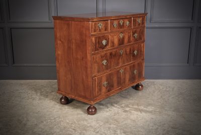 Queen Anne Walnut Chest of Drawers