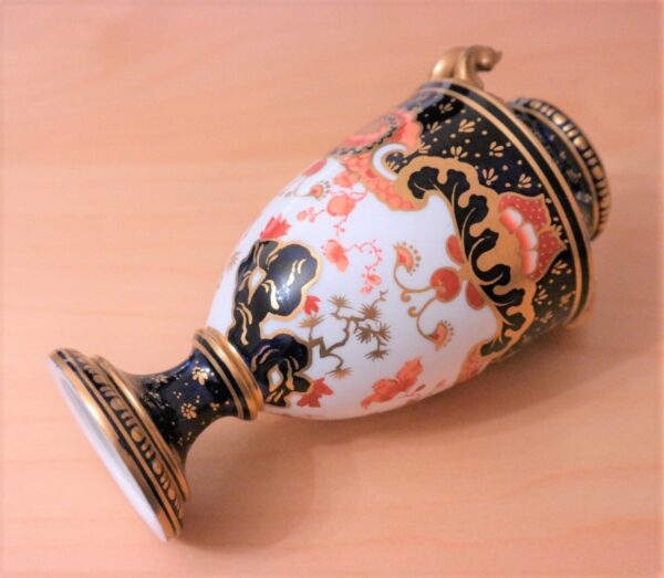 Circa;- 1890 Antique ROYAL CROWN DERBY Miniature Imari Vase - Collectible Item