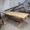 Bleached Oak Refectory Dining Table