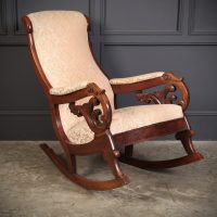 William IV Mahogany Rocking Chair
