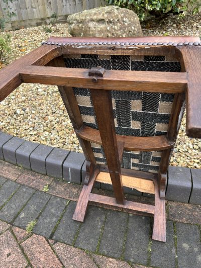 Arts & Crafts Cotswold School Stool - Image 7