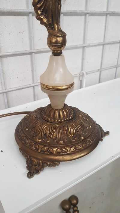 Antique Lady Table Lamp - Image 3