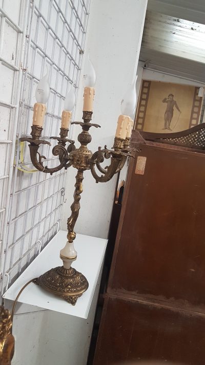 Antique Lady Table Lamp - Image 2