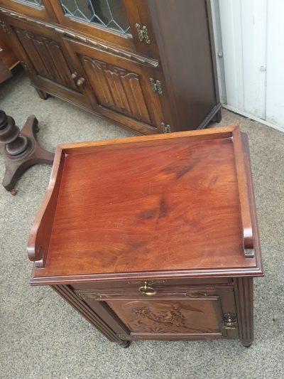 Small Antique Arts & Crafts Cabinet - Image 7