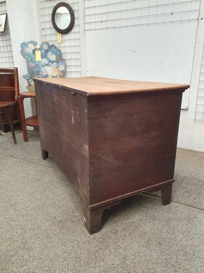 Large Antique Georgian Pine Box Chest - Image 8