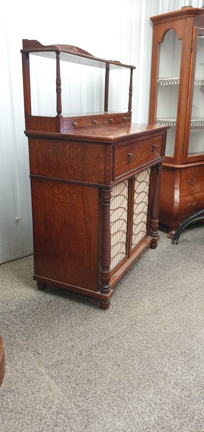 Antique Regency Secretaire Desk - Image 6