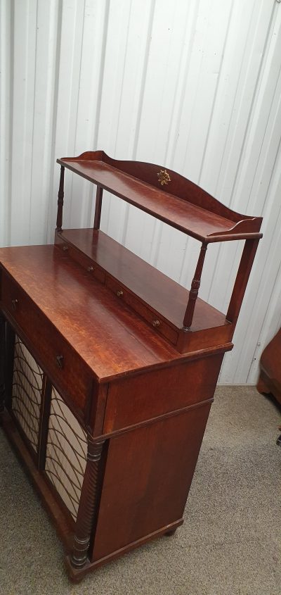 Antique Regency Secretaire Desk - Image 8