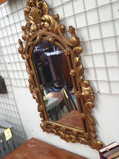 Good 1920's Italian Gilt Mirror - Image 8