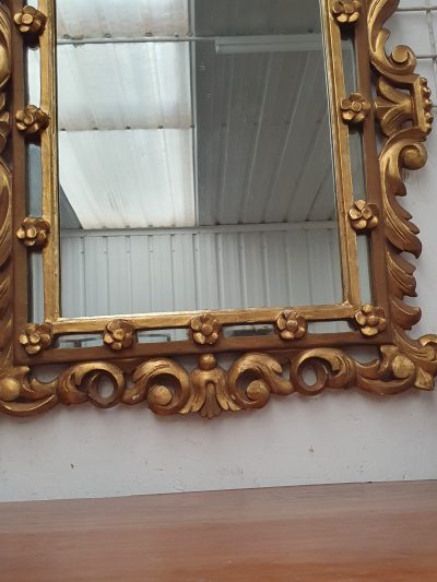 Good 1920's Italian Gilt Mirror - Image 6