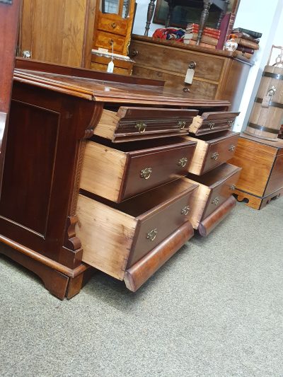 Large Antique Drapers Chest Sideboard - Image 5