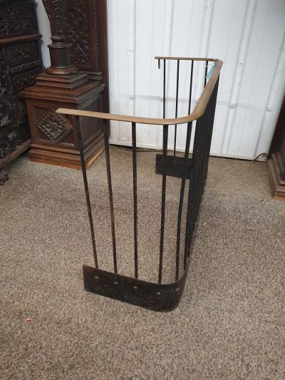 Good Antique Nursery Fire Fender - Image 2