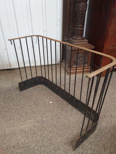 Good Antique Nursery Fire Fender - Image 3