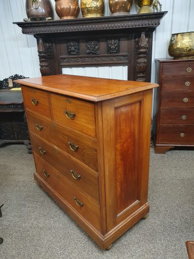 Good Antique Walnut Chest of Drawers - Image 2