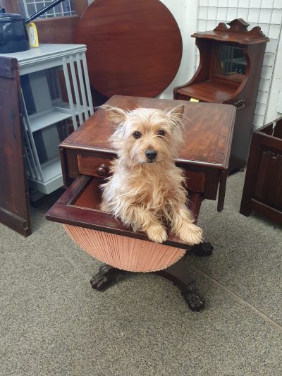 Good Antique Work Table - Image 2