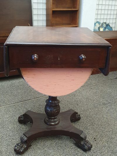 Good Antique Work Table - Image 6