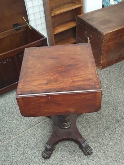 Good Antique Work Table - Image 7