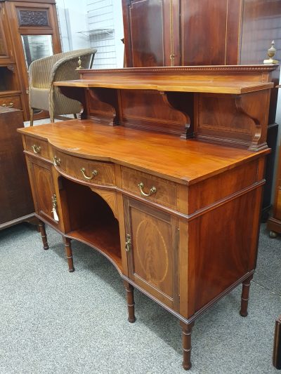 Good Antique Maple's of London Inlaid Sideboard - Image 3