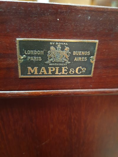 Good Antique Maple's of London Inlaid Sideboard - Image 4