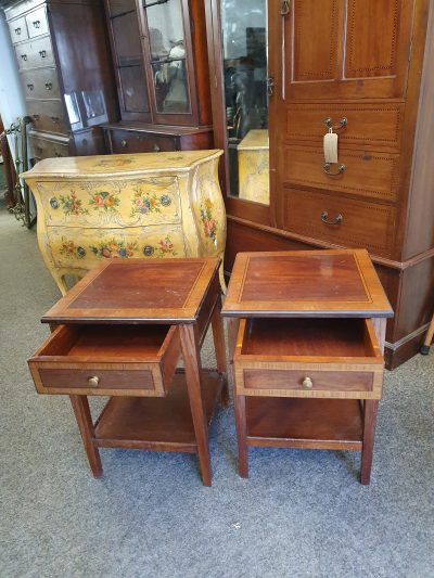 Vintage Pair Of Antique Style Tables - Image 6