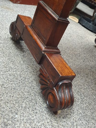 Good Antique Rosewood Sofa Table - Image 6