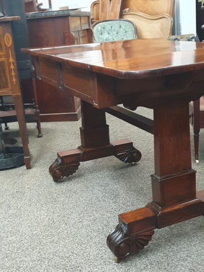 Good Antique Rosewood Sofa Table - Image 11