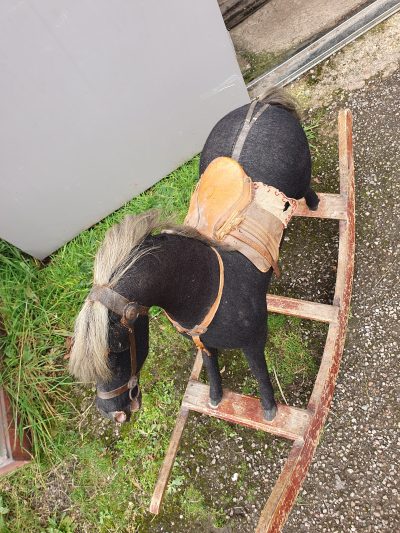 Antique Victorian Rocking Horse - Image 3