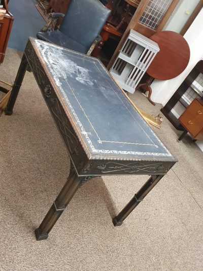 1920's Antique Writing Table - Image 9