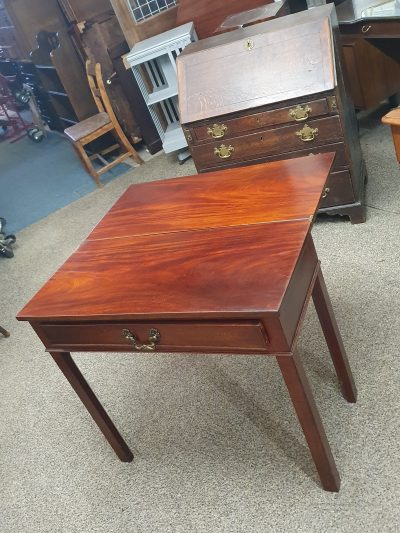 Small Antique Georgian Tea Table - Image 5