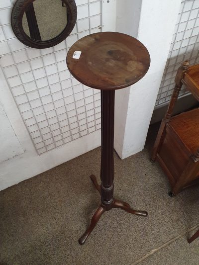 Good Tall Antique Plant Display Stand - Image 4