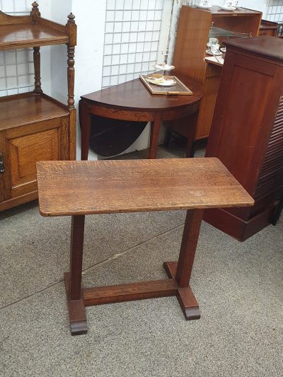 Small Antique Oak Refectory Table - Image 2