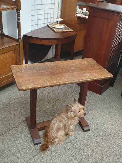 Small Antique Oak Refectory Table - Image 3