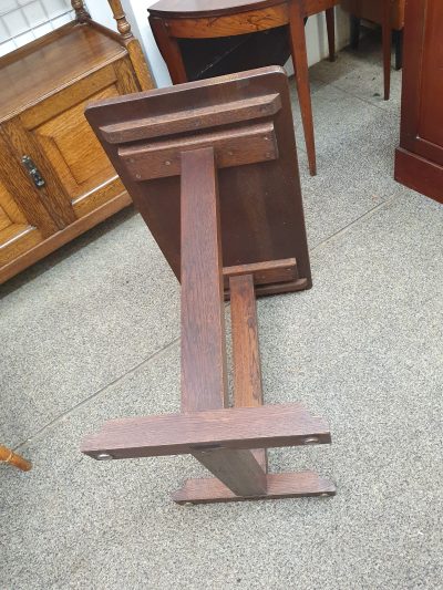 Small Antique Oak Refectory Table - Image 5