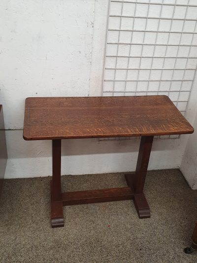 Small Antique Oak Refectory Table - Image 7