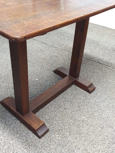 Small Antique Oak Refectory Table - Image 10