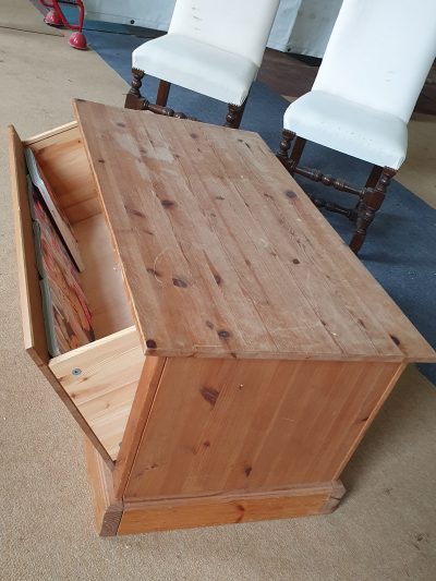 Vintage Pine Coffee Table - Image 6