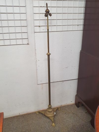 Antique Arts & Crafts Telescopic Brass Standard Lamp - Image 10