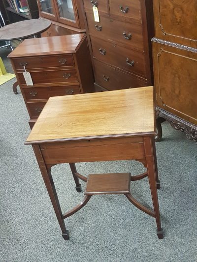 Small Antique Writing Table Desk - Image 6