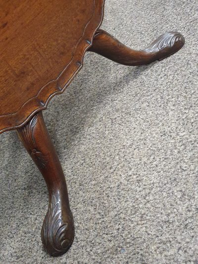 Antique Georgian Tripod Coffee Table - Image 4