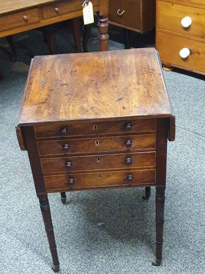 Antique Georgian Work Table - Image 3