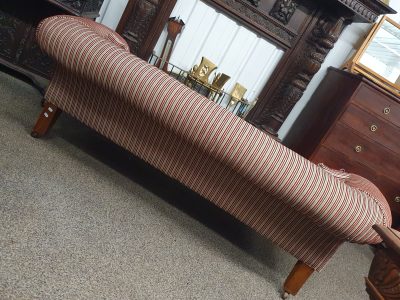 Antique Victorian Settee Sofa - Image 4