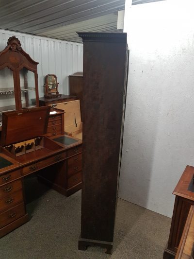 Antique Edwardian Cabinet Bookcase - Image 6