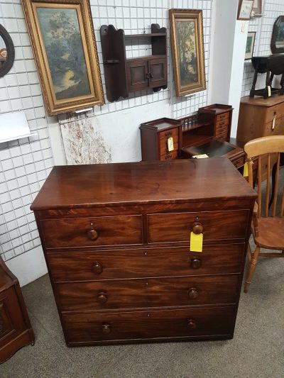 Antique Victorian Chest of Drawers - Image 6