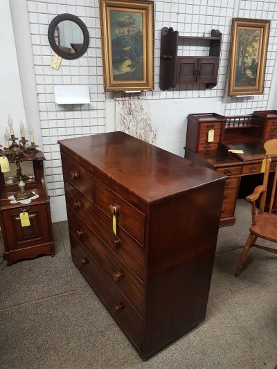 Antique Victorian Chest of Drawers - Image 4